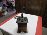 iron/wood coffee mill