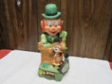 Leprechaun musical decanter (unopened) with box