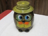 green owl cookie jar