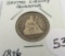 1876 Seated Liberty Quarter