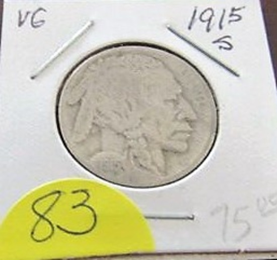 1915-S Buffalo Nickel