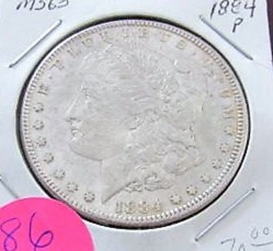 1884-P Silver Dollar