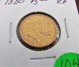 1880 $5.00 Gold Piece