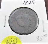 1825 Large Cent