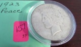 1923 Peace Dollar