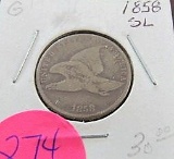 1858 Flying Eagle Cent