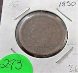 1850 Large Cent