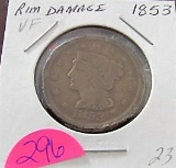 1853 Large Cent