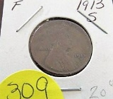 1913-S Lincoln Cent