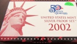 2002 US Mint Set w/State Quarters