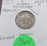 Prussia 1875-A 1 Silver Gruschen