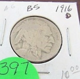 1916-D Buffalo Nickel