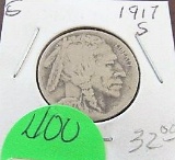 1917-S Buffalo Nickel