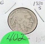 1920-S Buffalo Nickel