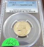 1973-S Jefferson Nickel