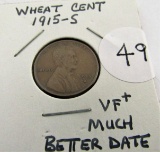 1915-S Wheat Cent