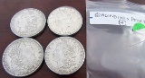 (3) 1921-P, 1921-D Morgan Dollars