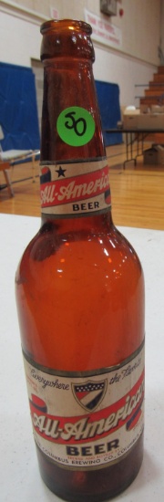 All American Beer Bottle