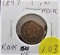 1897 Indian Head Cent,  1 Inch Neck