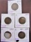 (5) 1879, 80, 81, 82, 83 Indian Head Cents