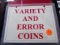 Book Of Vareties & Errors - 39 Coins