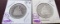 (2) 1853 Arrows Cull 1877 AG Seated Quarters