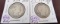 (2) 1893 Good, 1894 O Fine Barber Quarters