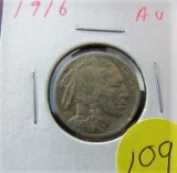 1916 AU Buffalo Nickel