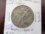 1942 P Walking Liberty Half Dollar