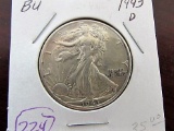 1943 D Walking Liberty Half Dollar