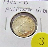 1944-D Philippine Silver