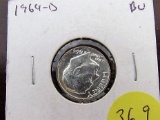 1964-D Silver Roosevelt Dime