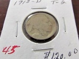 1913-D Buffalo Nickel