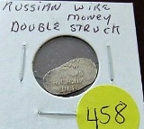 Russia Wire Money Double Struck