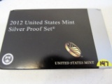 2012 US Mint Silver Proof Set