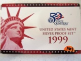 1999 United States Mint Silver Proof Set