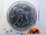 1985 The American Prospector Silver Coin