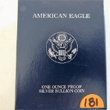 2002 Silver American Eagle One Dollar Coin