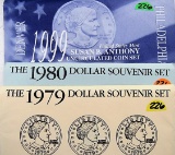 1979, 80, 99 Dollar Souvenir Sets