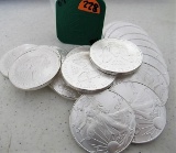 (20) 2007 BU Silver Dollars