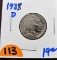 1938 D Buffalo Nickel