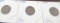 1888, 92, 93 Indian Head Cents
