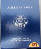 2003 One Ounce Silver American Eagle One Dollar