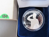The Dwight D Eisenhower $50 Silver Proof Commemorative Coin