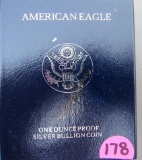 1997 Silver American Eagle One Dollar Coin
