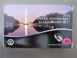 2013 United States Mint Silver Proof Set