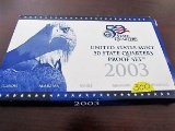 2003 State Quarter Mint Proof Set