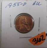 1955D BU Cent