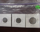 1965 and 66 Dimes, Buffalo Nickel