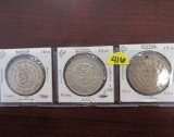 1964, 65, 66 Mexico Silver